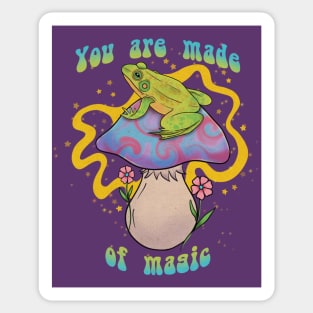 You are made of magic Sticker